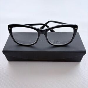 William Morris London Black Label Cat-Eye Optical Glasses-Frame Sz S M